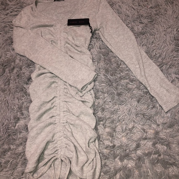 None Dresses & Skirts - Grey formal dress